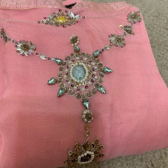 Pakistani Designer Dress 3Pc - Picture 5 of 7